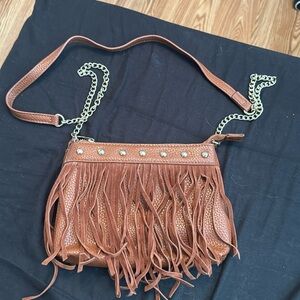 Fringe crossbody bag